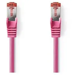 *EOL * Nedis CAT6 S/FTP-Netzwerkkabel 15m, Pink