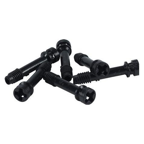 Fibox Wandschrankabdeckschrauben SOLID P, Schwarz 6er Set (8856235)