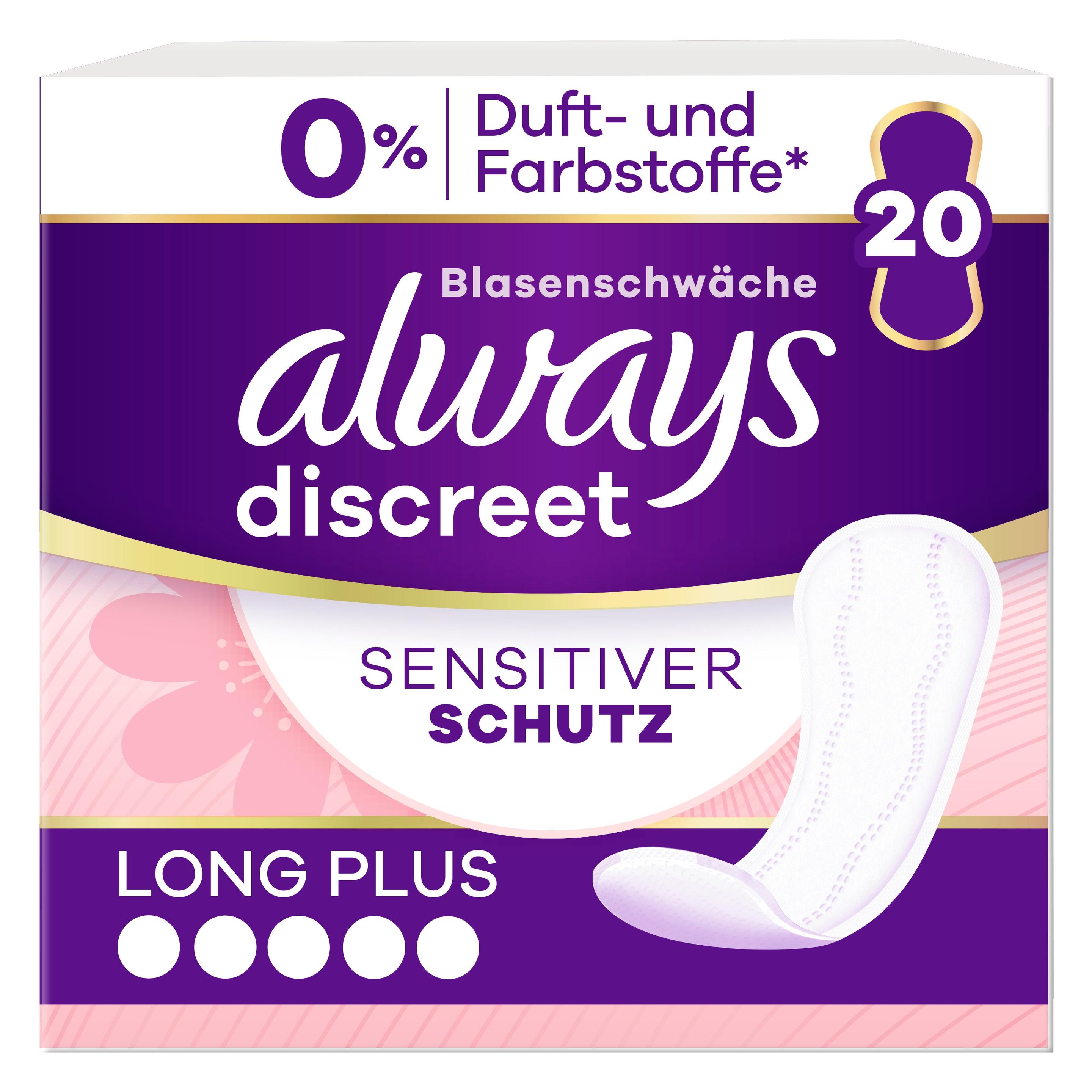 Always Se Sensitive Long Plus (20x, Normal) (972581)