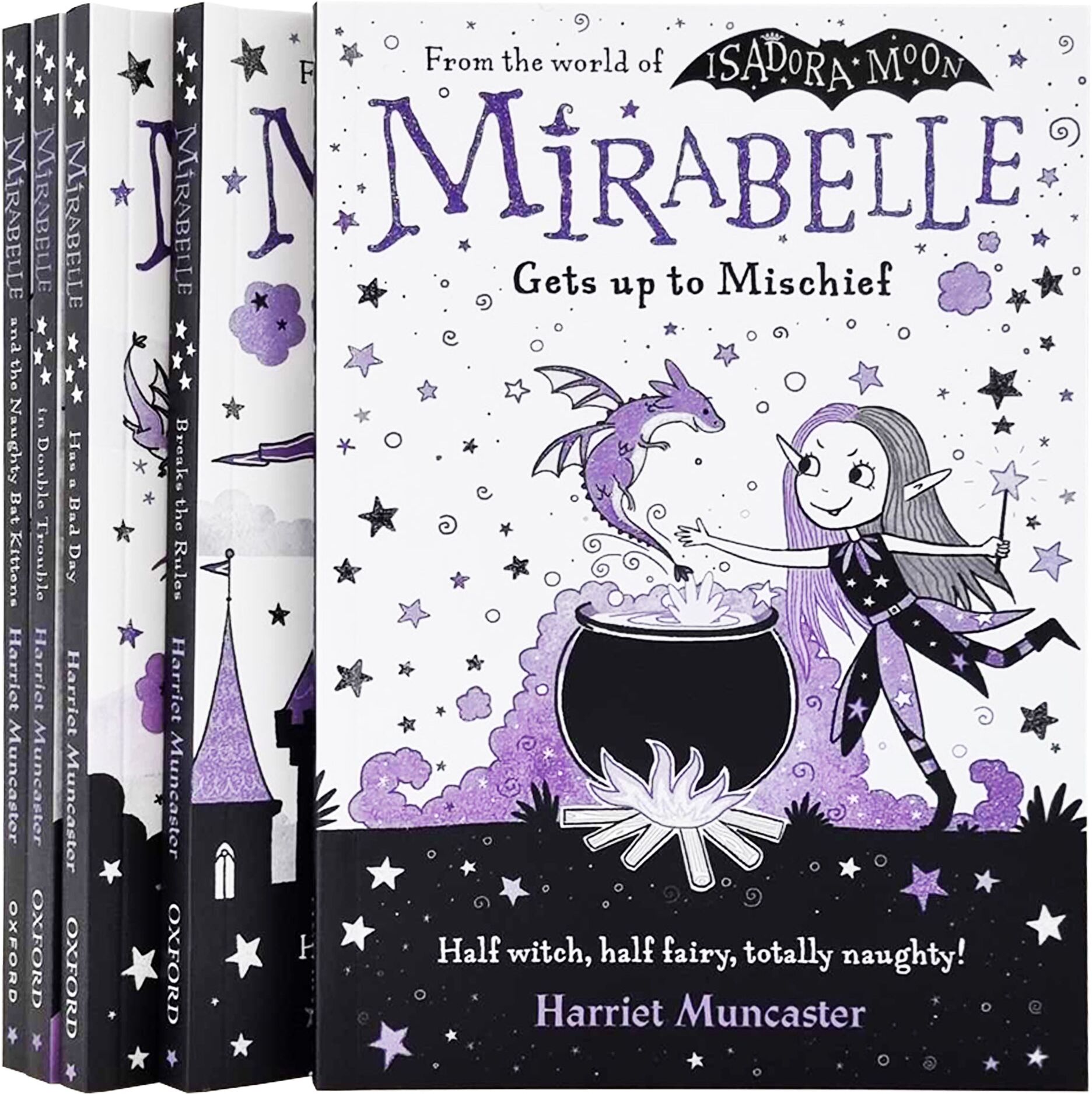 Mirabelle by Harriet Muncaster 5 Books Collection Set (Isadora Moon) - Ages 5-7 - Paperback Oxford University Press