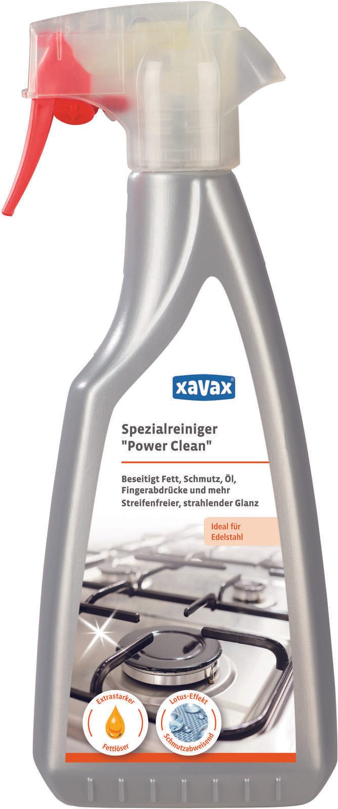 xavax® Edelstahlreiniger Power Clean 0,50 l 00111755