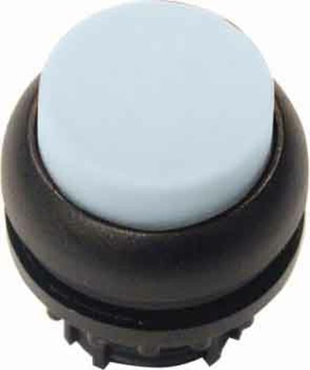 Eaton M22-Dlh-W elektrische drukknopschakelaar, zwart - metallic - wit