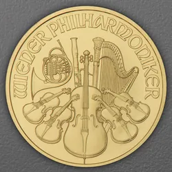 Goldmünze 1/2oz "Wiener Philharmoniker" aktueller Jahrgang (Österreich)