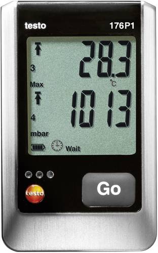Testo 0572 1767 176 P1 Multi-Datenlogger Messgröße Temperatur, Luftdruck, Luftfeuchtigkeit -40 bis 70°C 0 bis 100% rF 600