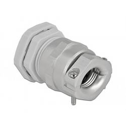Delock 60360 mit Zugentlastung Metall, Kunststoff Grau 1 St.