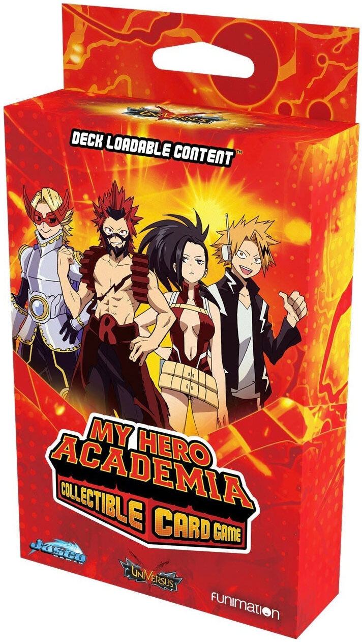 Jasco Games Jasco My Hero Academia CCG Wave 2 Crimson Rampage-Deck Loabable Content (Diversen) Nieuw