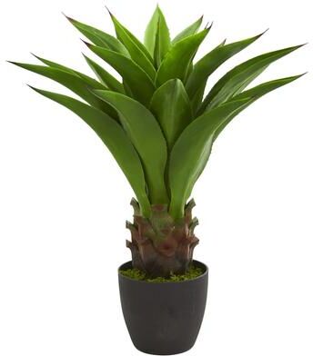 Nearly Natural "30"" Agave Artificial Plant - h: 30 in. w: 17 in. d: 17 in"