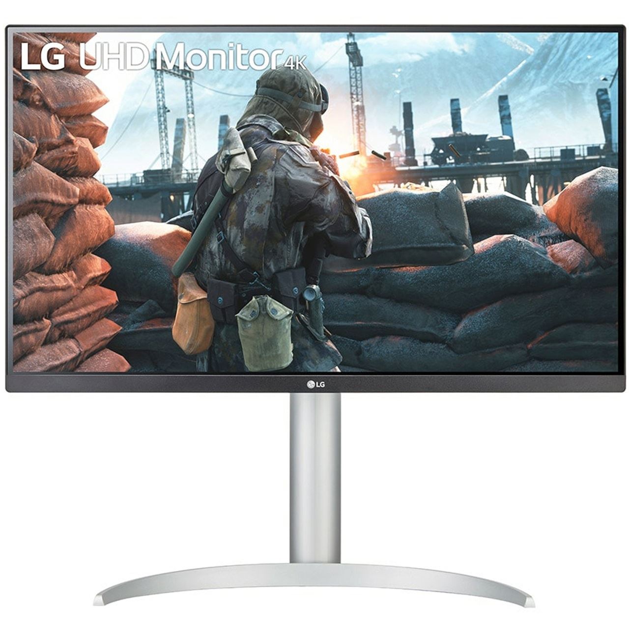 27" (68,58cm) LG Electronics 27UP650-W silber 3840x2160 1xDisplayPort 1.4 / 2xHDMI 2.0