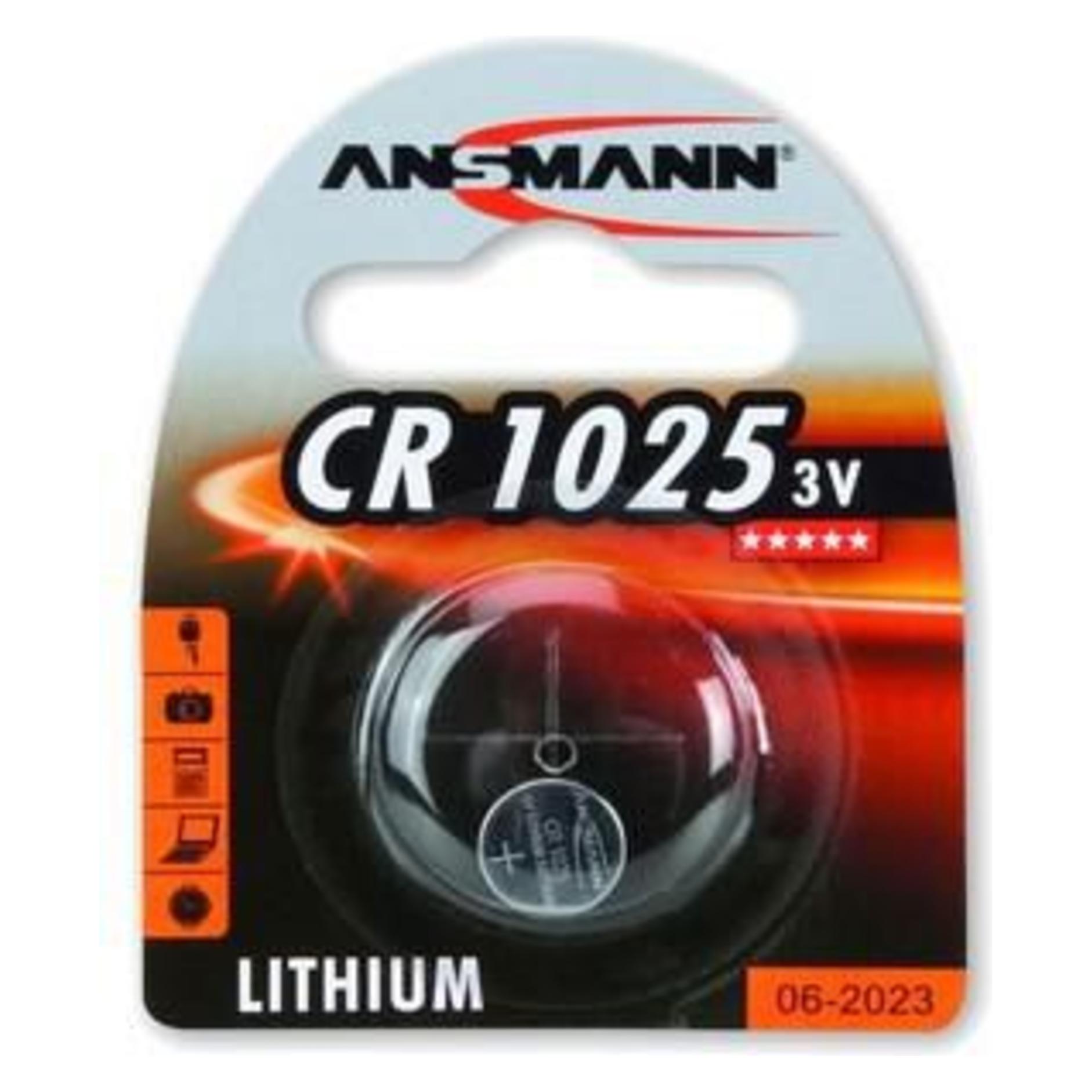 Ansmann CR 1025 (1 Stk., CR1025, 30 mAh) (1516-0005)