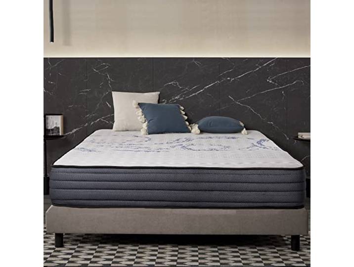 Naturalex - Perfectsleep - Matratze 90x200 cm - Höhe 30 cm Kaltschaummatratze - 30cm - H5 - fest - ergonomischer Komfort - Blue Latexmatratze - PUR High Resilience Schaum - optimale
