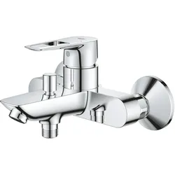 Grohe, Duscharmatur + Badewannenarmatur, Einhand-Wannenbatterie BAULOOP 1/2Zoll chrom