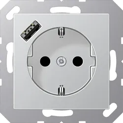 Jung SCHUKO Steckdose mit USB Typ A A1520-18AAL