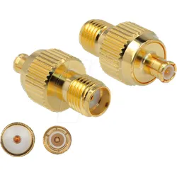 DELOCK 89989 - Adapter SMA Buchse > MCX Stecker