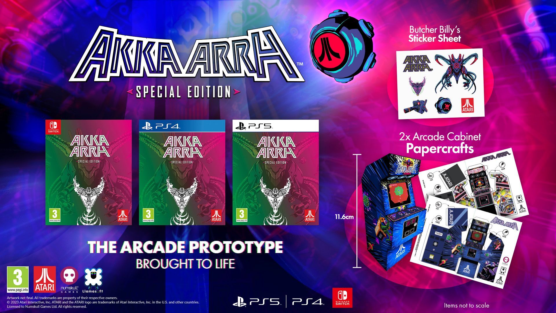 Nintendo Akka Arrh Special Edition Switch