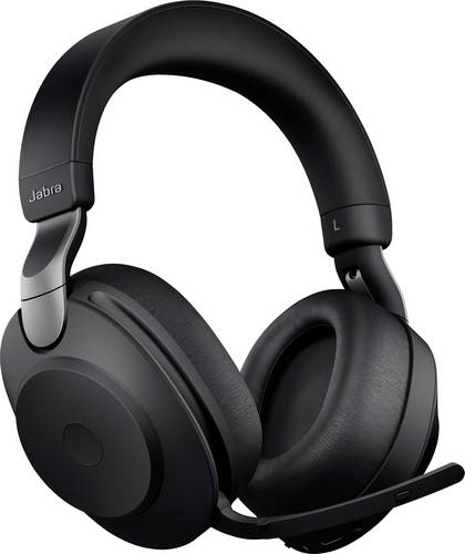Jabra Evolve2 85 UC Over Ear Headset Bluetooth, kabelgebunden Stereo Schwarz Mikrofon-Rauschunterdrückung Lautstärkeregelung