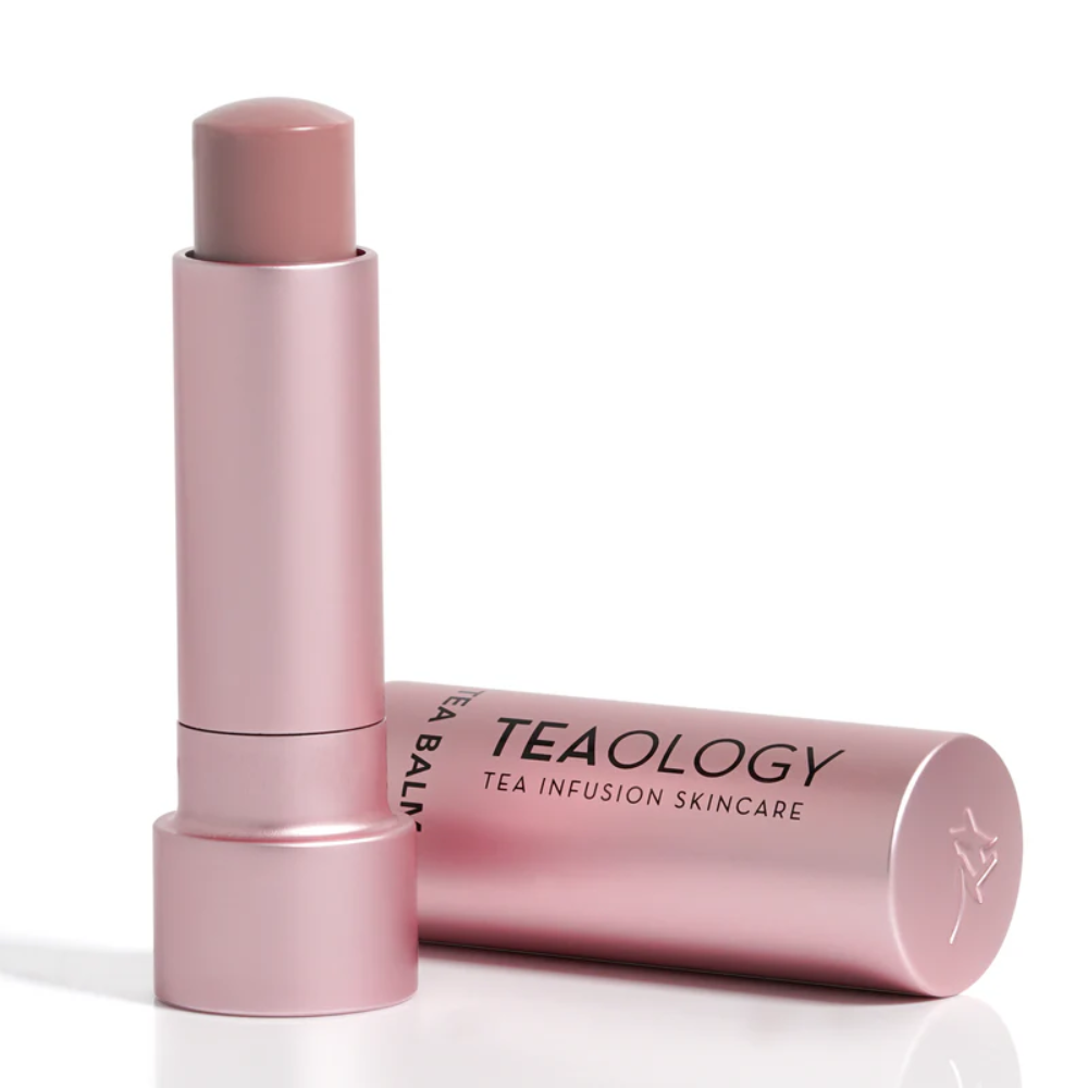 Teaology Tea Balm Tinted Lip Balm with Hyaluronic Acid 4g Rose Tea
