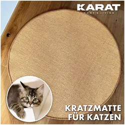 Karat Katzen-Kratzmatte (Natur), Katzenbaum