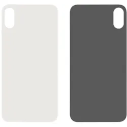 iPhone X Backcover Silber
