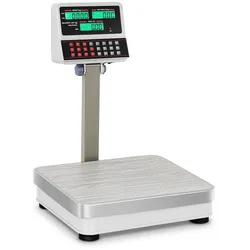 Helloshop26 - Preisberechnungswaage - 100 kg/10 g - Weißes LCD 14_0000677