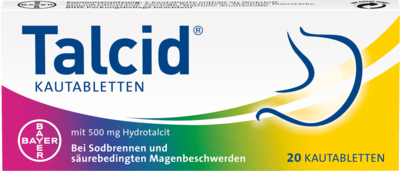 Bayer Vital GmbH TALCID Kautabletten 20 St 02530481