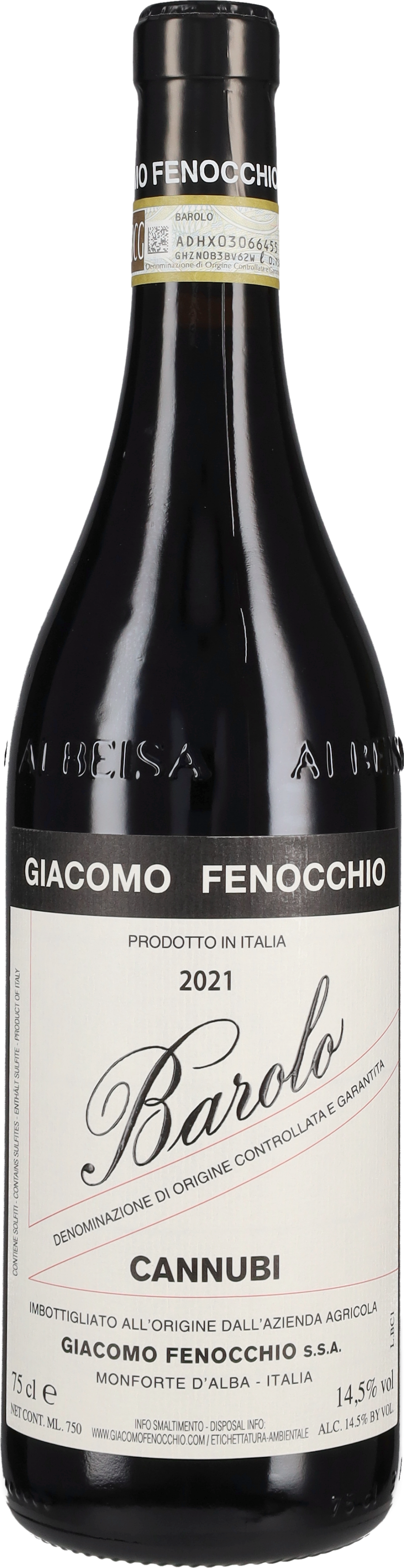 Fenocchio Giacomo Barolo 'Cannubi' Giacomo Fenocchio 2022