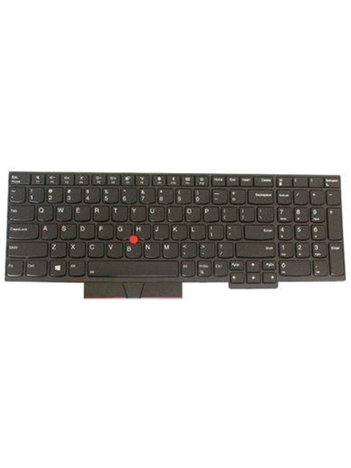 Lenovo - notebook replacement keyboard - German - black - Laptop Ersatztastatur - Deutsch - Schwarz