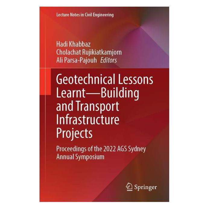 Springer Geotechnical Lessons Learnt-Building and Transport Infrastructure Projects (Englisch, Hardcover, Ali Parsa-Pajouh, Cholachat Rujikiatkamjorn, Hadi Khabbaz) (66580236)