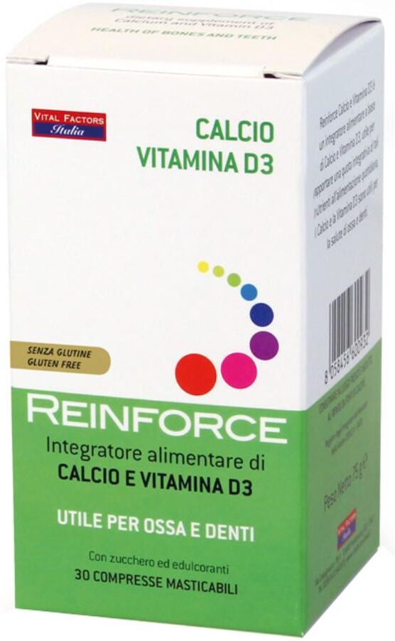 VITAL FACTORS ITALIA Srl REINFORCE CA VIT D30 30TAV 60G