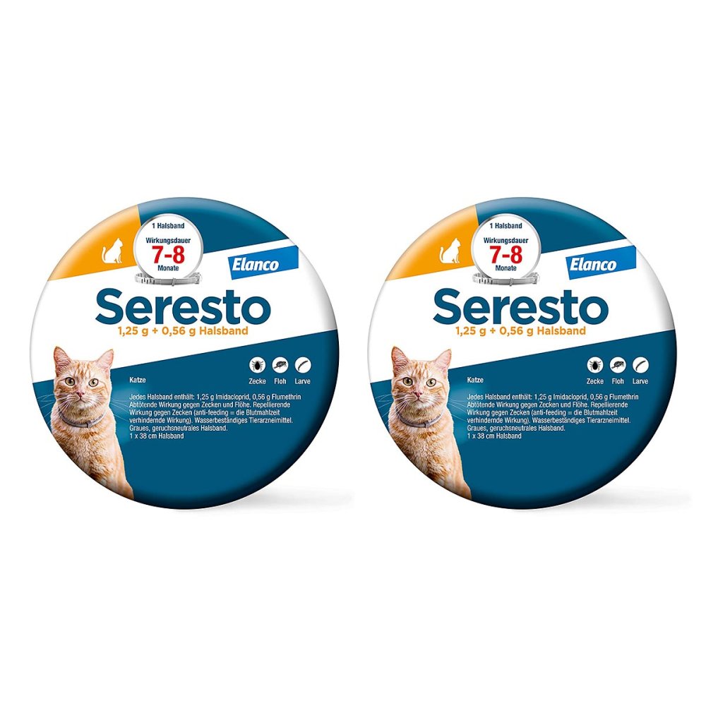 Elanco Deutschland GmbH Seresto Halsband für Katzen 08102641
