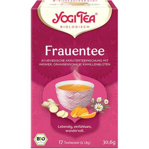 YogiTea Tee Frauentee, BIO, Kräutertee, 30,6 g, 17 Beutel