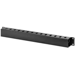 APC Kabelführungspanel Easy Rack ER7HCM 19 Rack, Schwarz, Serverschrank Zubehör, Schwarz