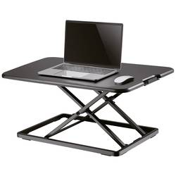 Neomounts NS-WS050BLACK Sitz-Steh-Schreibtischaufsatz Höhen-Bereich: 4.5 bis 40.5 cm Schwarz