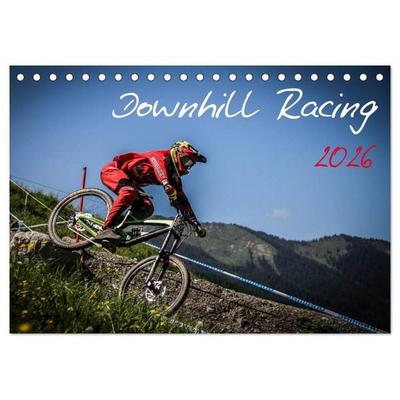 Downhill Racing 2026 (Tischkalender 2026 DIN A5 quer), CALVENDO Monatskalender