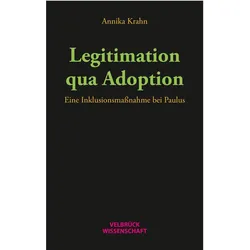 Legitimation qua Adoption, Fachbücher von Annika Krahn