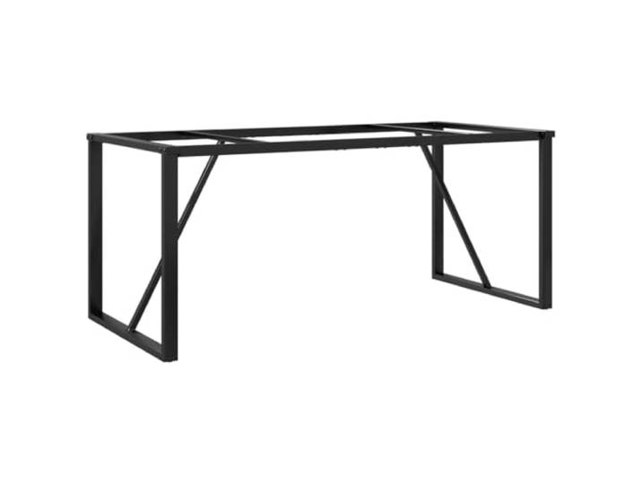 KTHLBRH Tischbeine aus Stahl 160 x 80 x 73 cm schwarz für Esstisch Robuste Konstruktion, Industriedesign, Pulverbeschichtung, einfache Montage, stabiler Stand