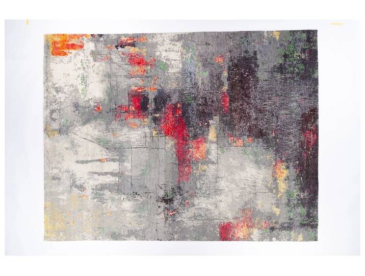 Moderner Teppich Hamedan Negra/ Farbe: Bunt / Masse (BxT) :276x363 cm