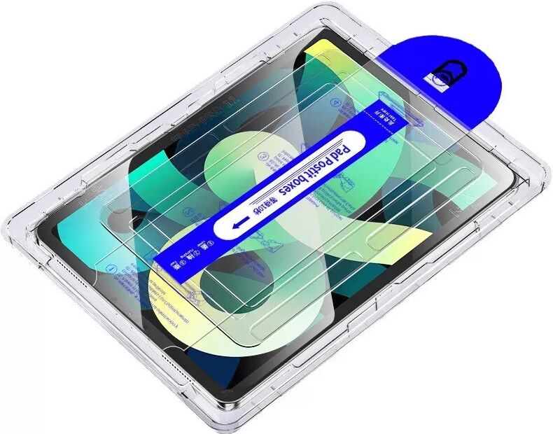 INF Neue iPad Air 410,9'' Displayschutzfolie, einfach anzubringendes Hartglas