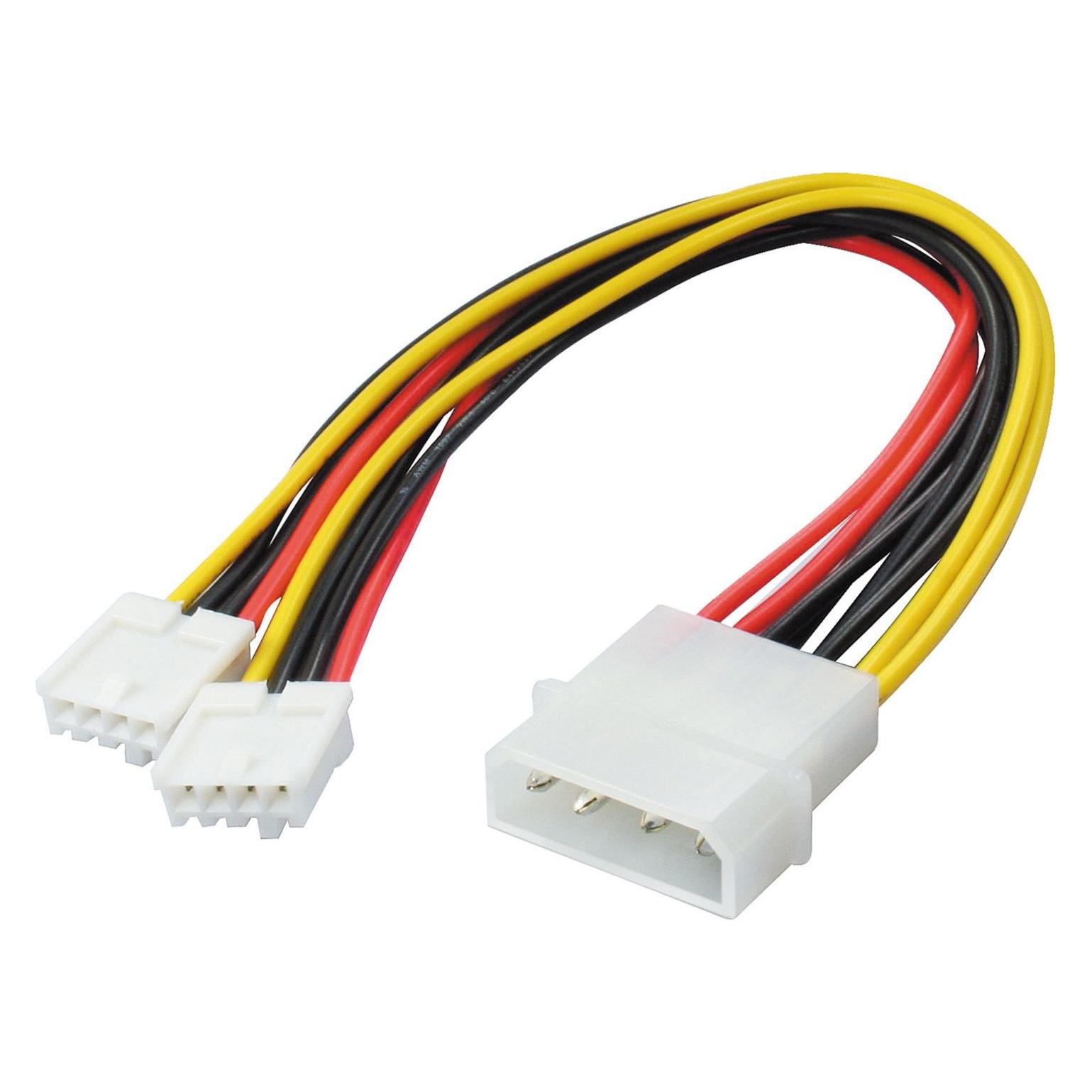 Shiverpeaks Molex 4-pin/Mini Spox 4-pin. Anschluss 1: Molex (4-pin), Anschluss 2: Mini Spox (4-pin), Geschlecht: (20 cm) (BS78234-HQ)