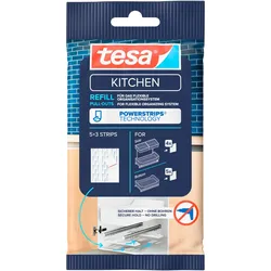 tesa, Klettband, KITCHEN Powerstrips Nachfüllpack