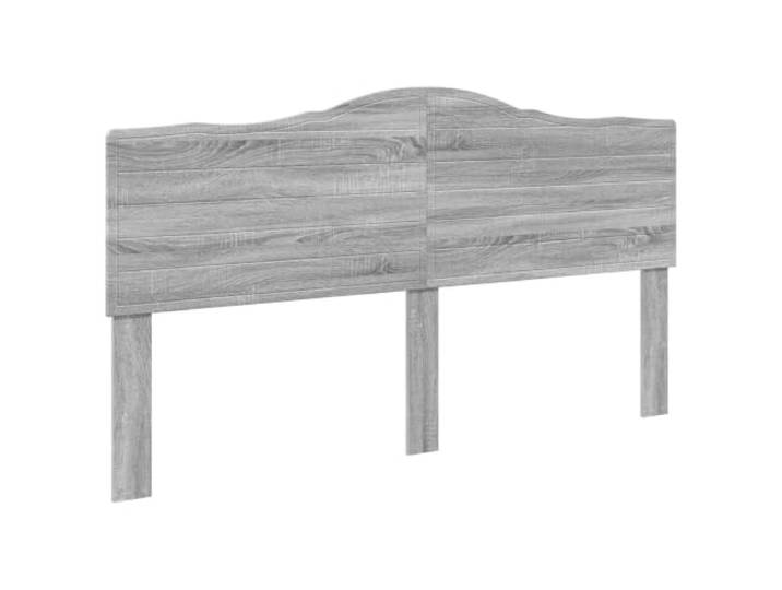 Makastle Kopfteil Graues Sonoma Holzwerkstoff 203x100 cm Stabile Konstruktion