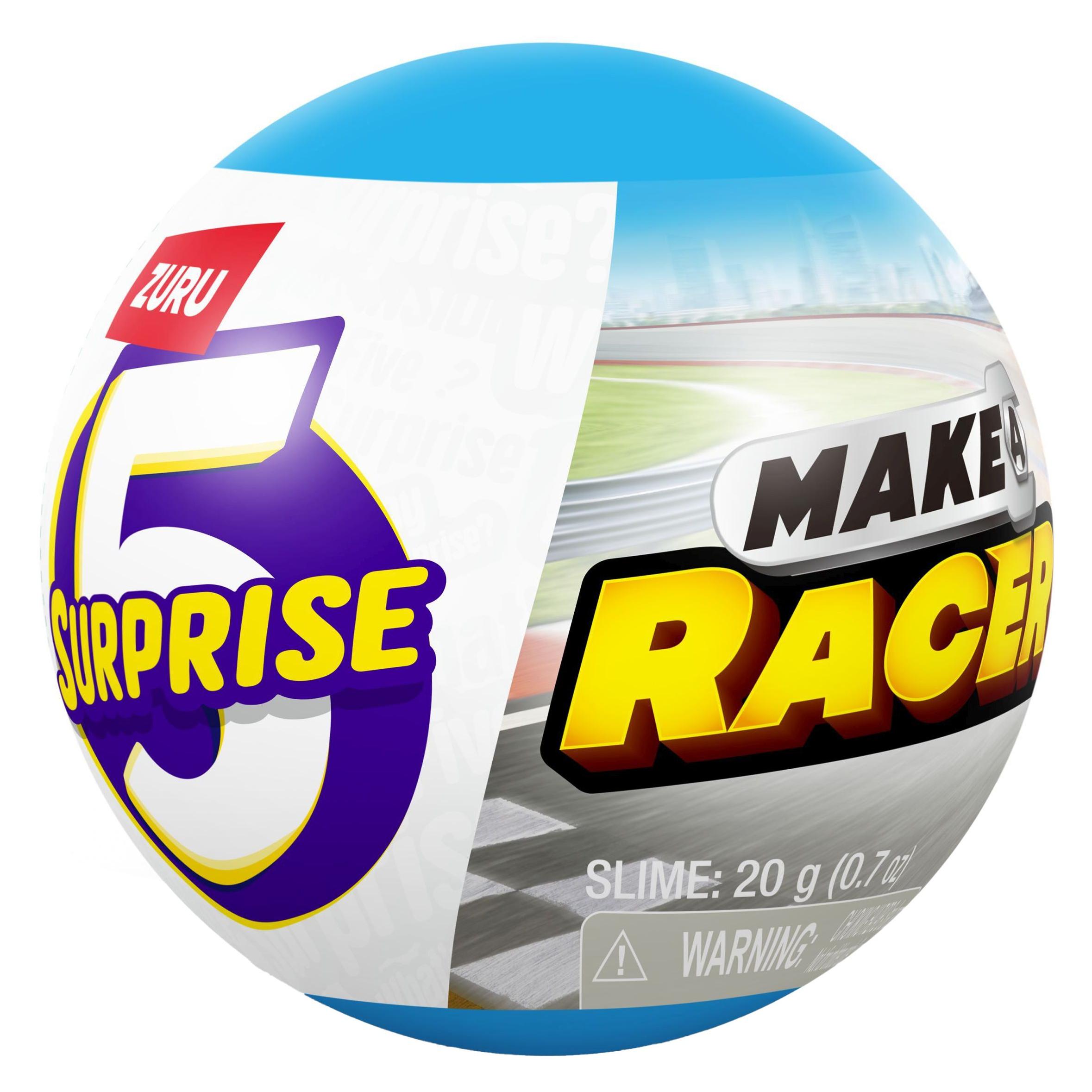 5 Surprise MAKE-A-RACER-CAPSULE,S1,CAPSULE,GQ,13PC (77625)