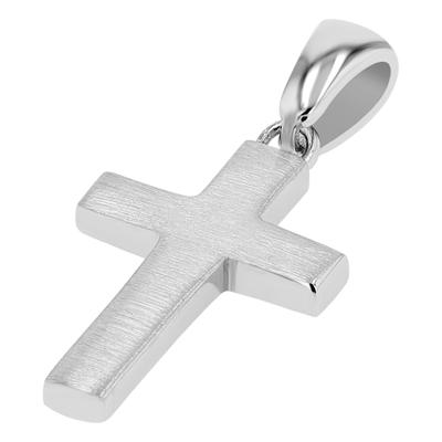 Kettenanhänger ADELIA´S "Anhänger – Kreuz Kreuzanhänger aus 925 Silber", silber, Schmuckanhänger, Damen, Silber 925 (Sterlingsilber), Kettenanhänger, Ein kleines Geschenk mit großer Wirkung