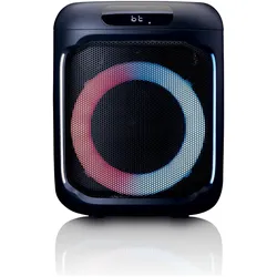 Lenco PA-101BK (14 h), Bluetooth Lautsprecher, Schwarz
