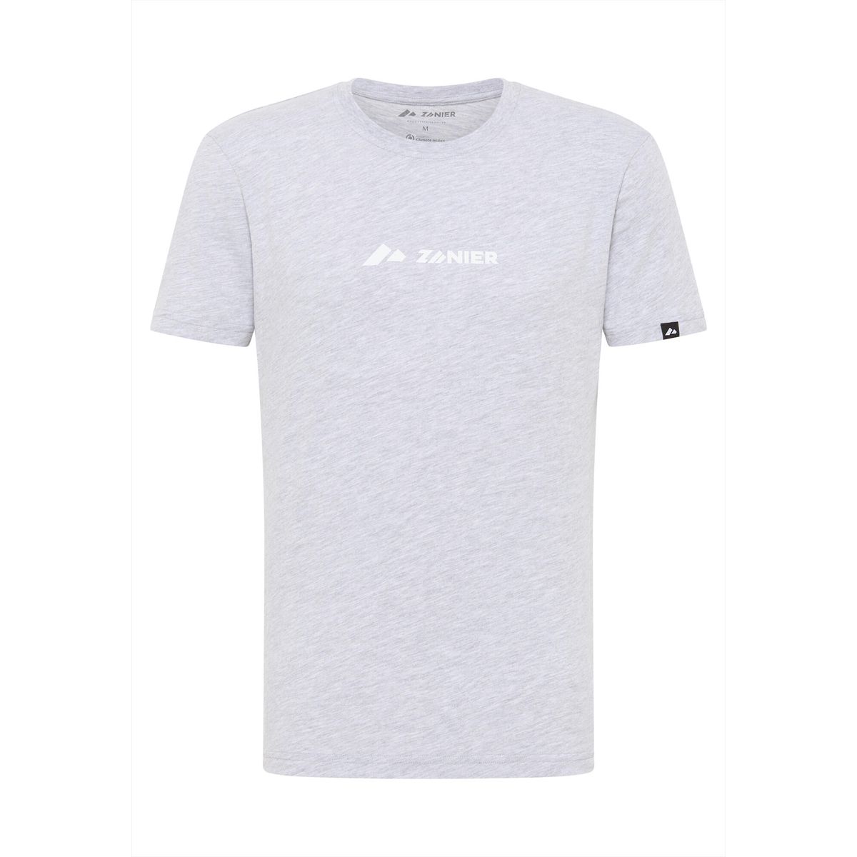 Zanier T-shirt silber (9100) L 55022-9100-L
