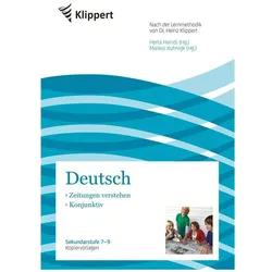 Zeitungen verstehen Konjunktiv, Schulbücher von Kuhnigk, Oberhauser, Heindl, Sturm