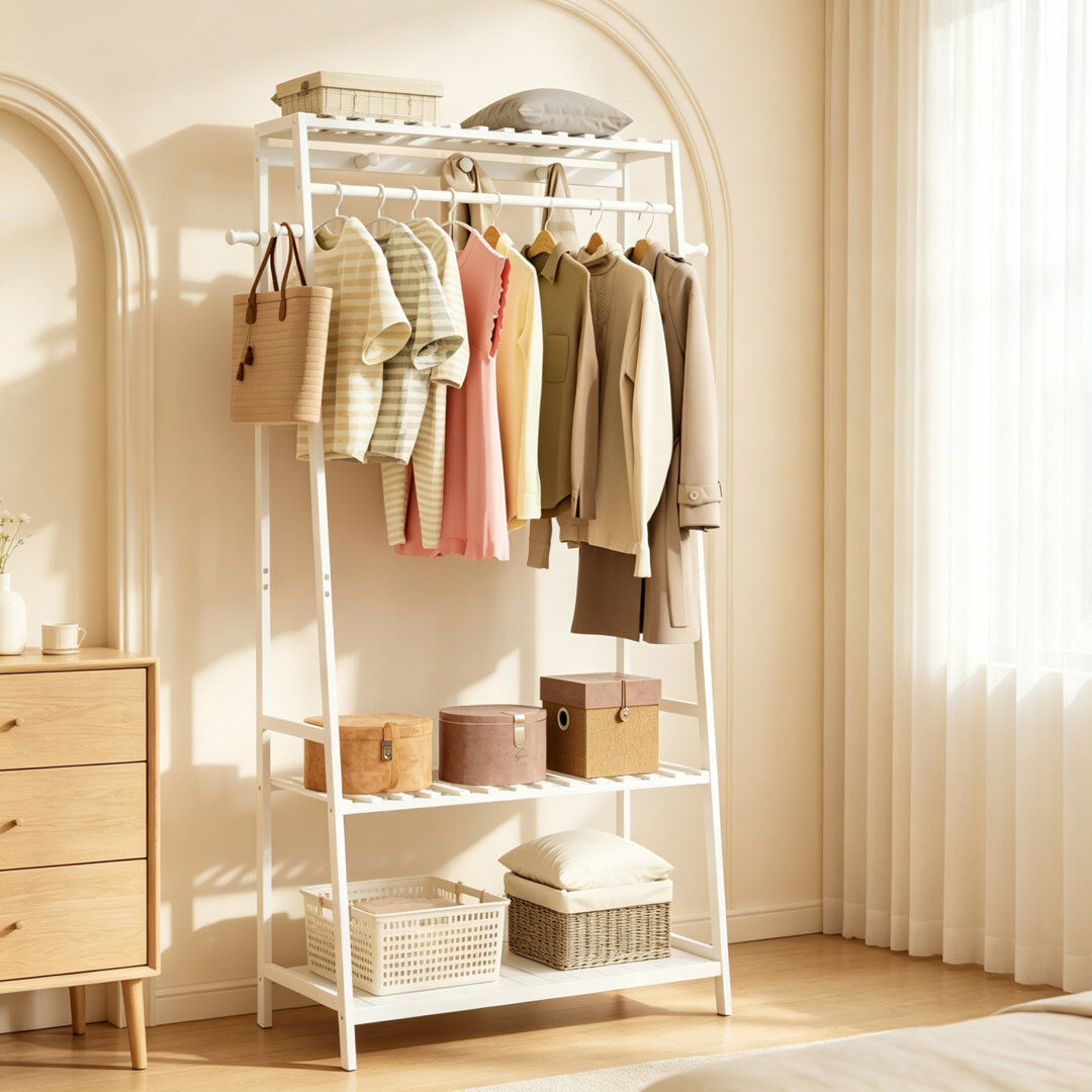 Brayden Studio 80 cm Clothes Rack
