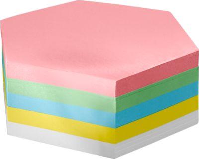 Moderationskarten-Block, Wabe, 190 x 190 mm