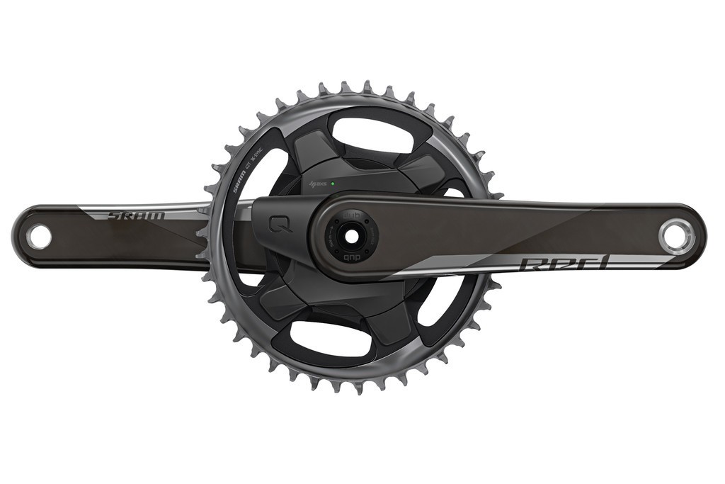 SRAM Kurbelgarnitur Quarq RED AXS 172,5 mm / 40T - präzise Leistungsmessung f....