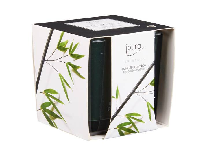 ipuro Essentials Black Bamboo Duftkerze 125g