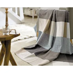 Ibena »Solare Cotton Pur« Wohndecken Plaid 1975 Fb. 300